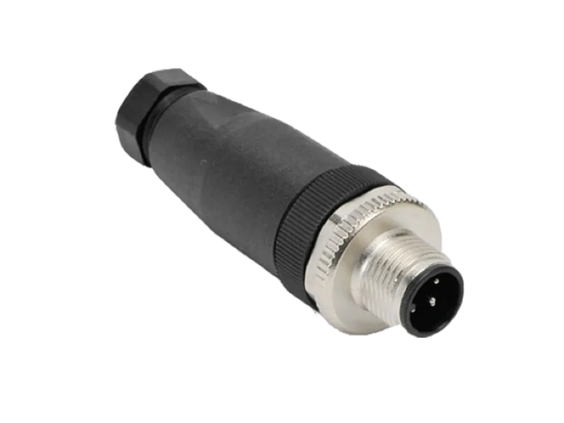 FNC M12 5 Pin Seyyar Tipi Erkek Konnektör