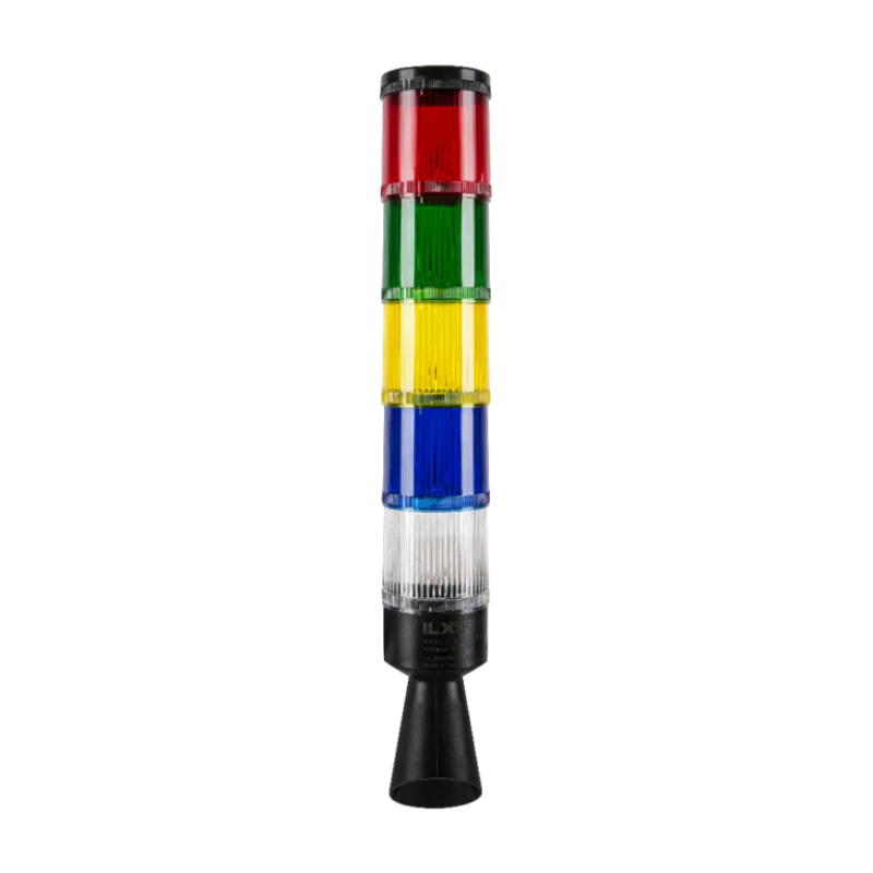 İLX Multi Buzzer Borulu Korna – Ø70 B Serisi Tepe Lambası – 5 Renk